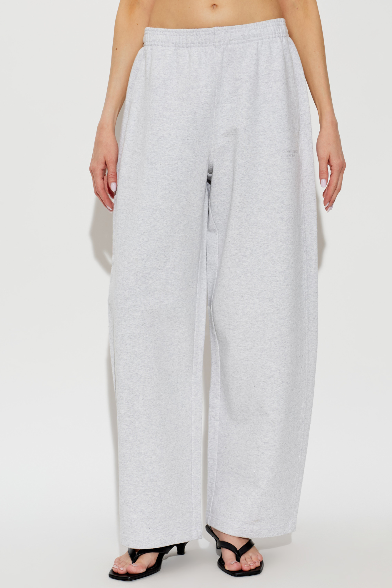 ALEXANDER WANG　ワイドスポーティジーンズ　イージーパンツ Alexander Wang Wide-leg sweatpants | Women's | Vitkac